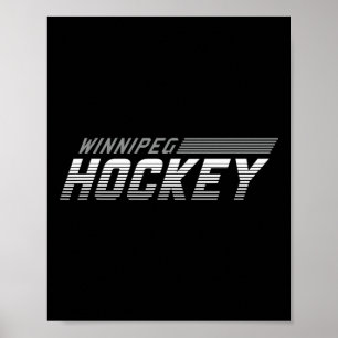 Winnipeg Hockey Blades Of Steel Matchdag Fanutrust Poster