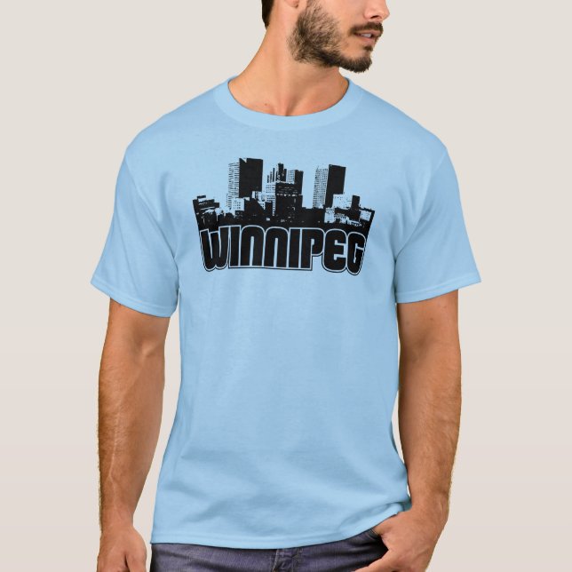 Winnipeg horisont t-shirt (Framsida)