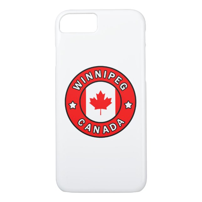Winnipeg Kanada Case-Mate iPhone Skal (Baksida)