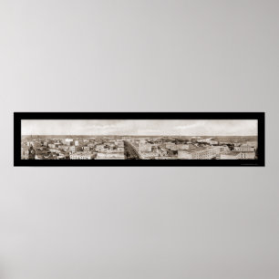 Winnipeg Kanada foto 1907 Poster