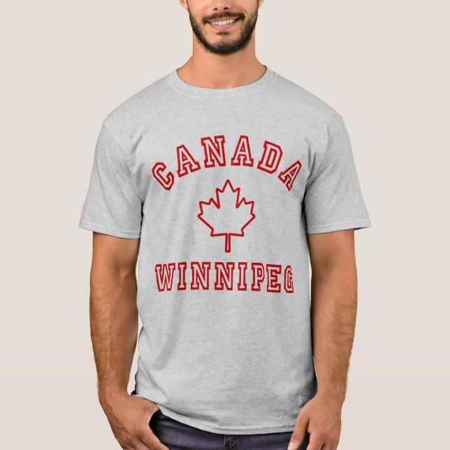 Winnipeg Kanada T Shirt (Framsida)