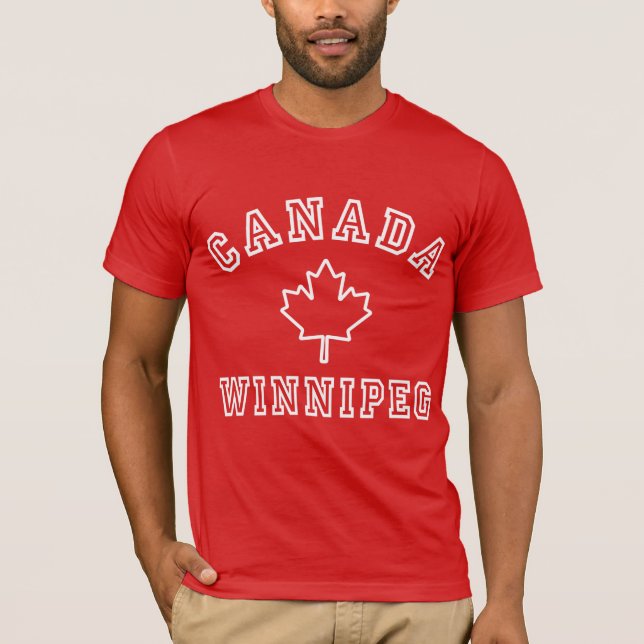 Winnipeg Kanada T Shirt (Framsida)