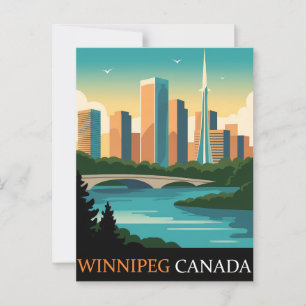 Winnipeg Kanada Vykort
