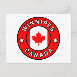 Winnipeg Kanada Vykort