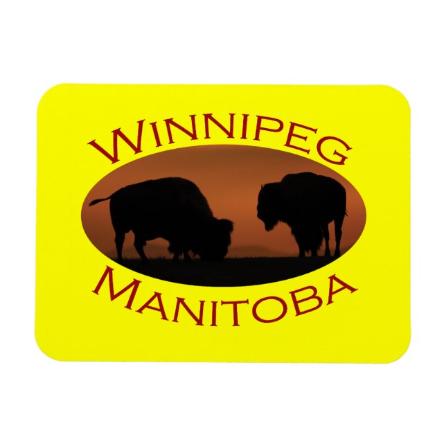 Winnipeg Magnet (Horisontell)