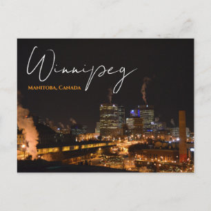 Winnipeg Manitoba Kanada Resa Vykort