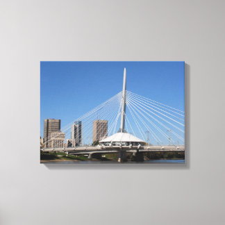 Winnipeg Provencher Bridge Canvastryck