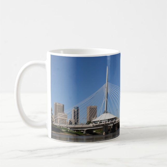 Winnipeg Provencher Bridge Kaffemugg (Vänster)