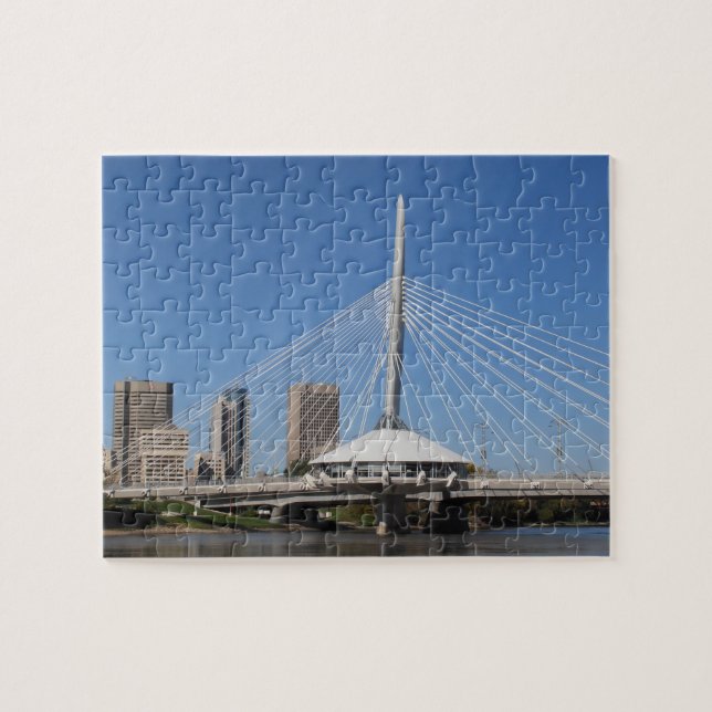 Winnipeg Provencher Bridge Pussel (Horisontell)