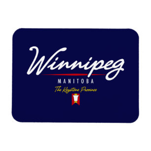 Winnipeg skrivar magnet