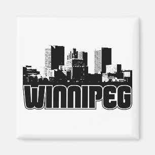 Winnipeg Skyline Magnet