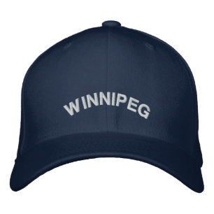Winnipeg Souvenir Baseball Cap Embroized Cap Broderad Keps