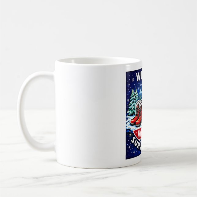 Winnipeg Vinteröverlevnadsmugg – Timmies Kaffemugg (Vänster)