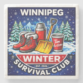 Winnipeg Winter Survival Coaster – Timmies Stenunderlägg
