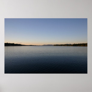 Winnipesaukee morgon poster
