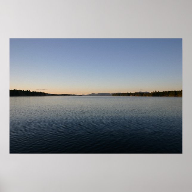 Winnipesaukee Morgon Poster (Framsidan)