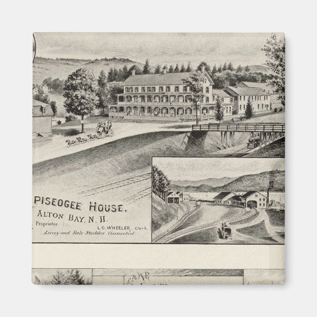 Winnipiseogee House, Lakeside House Magnet (Framsidan)