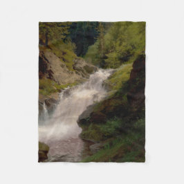 Winona Falls (US Ligcape) (av Hermann Herzog) Fleecefilt