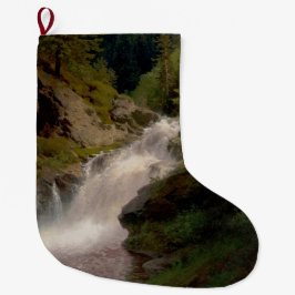 Winona Falls (US Ligcape) (av Hermann Herzog) Stor Julstrumpa