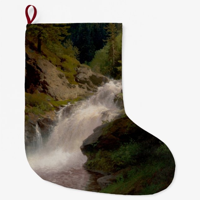 Winona Falls (US Ligcape) (av Hermann Herzog) Stor Julstrumpa (Framsidan)