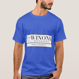 Winona Minnesota Coordinates T Shirt
