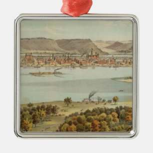 Winona Minnesota Julgransprydnad Metall