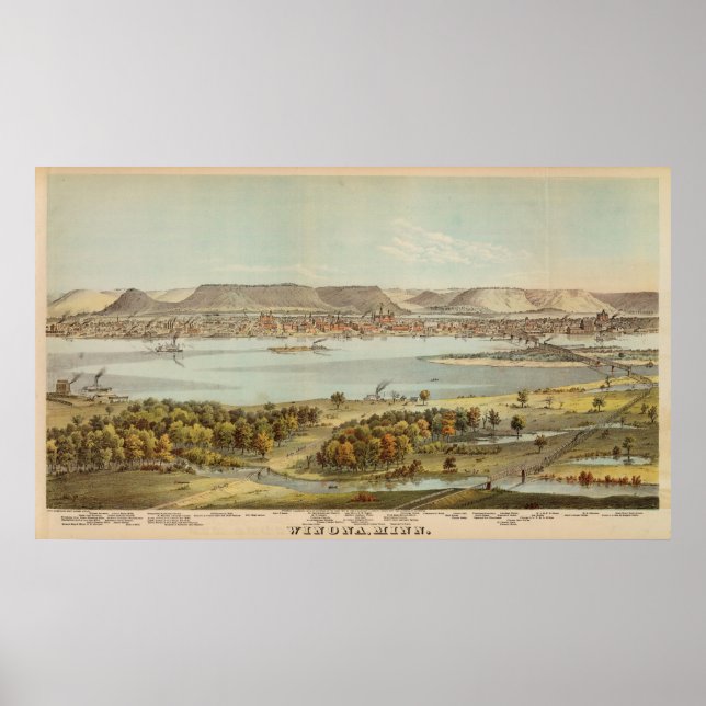 Winona, Minnesota Poster (Framsidan)