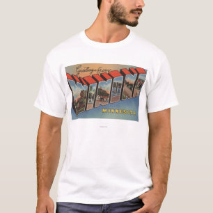 Winona Minnesota - stora brevplatser Tee Shirt