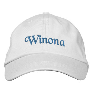 Winona Personlig Embroized Baseball Cap / Hat Broderad Keps