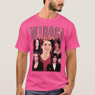 Winona Ryder Retro Bootleg Retro Bootleg T Shirt
