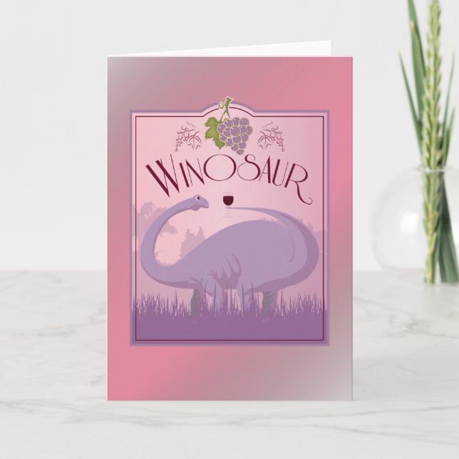 Winosoaur-kort Kort (Framsida)