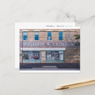 Winslow, Arizona: A Scenia Snapshot of Route 66 Vykort