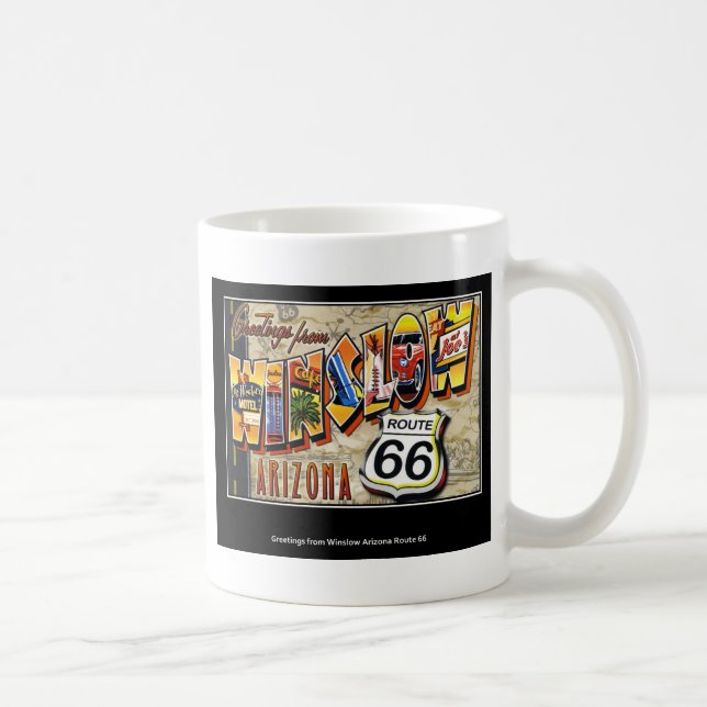 winslow arizona kaffemugg (Höger)