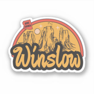 Winslow, Arizona  Klistermärke Klistermärken