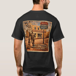 Winslow Arizona Landmärke Sekelkläder T Shirt