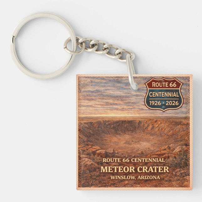 Winslow Arizona Meteor Crater Hundraårsjubileum (Framsidan)