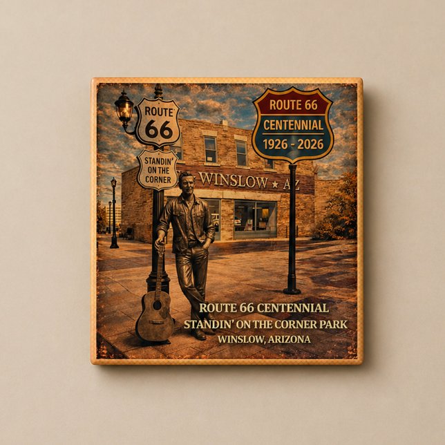 Winslow Arizona Stå vid hörnet Magnet (Skapare uppladdad)
