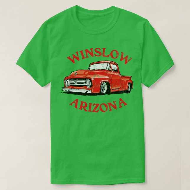 Winslow Arizona T Shirt (Design framsida)