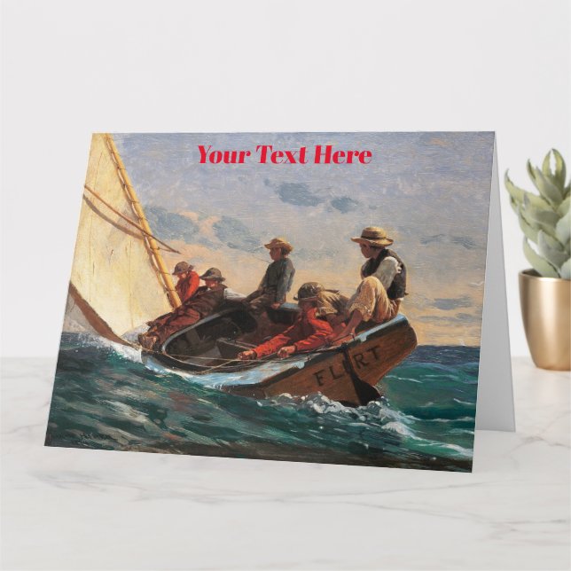 WInslow Homer American Art Kort (Liten växt)