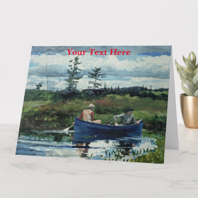 WInslow Homer American Art Kort (Liten växt)
