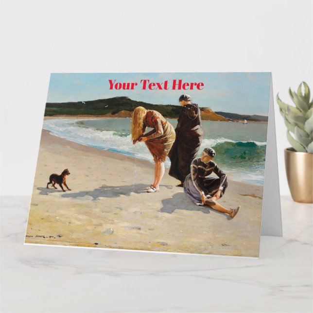 WInslow Homer American Art Kort (Liten växt)