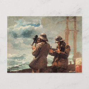 Winslow Homer - åtta Klockor Vykort