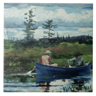 Winslow Homer - blåttfartyget Kakelplatta
