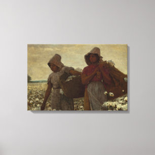 Winslow Homer - Bomullsväljare Canvastryck