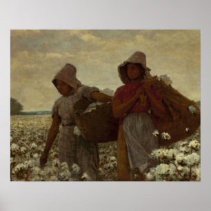 Winslow Homer - Bomullsväljare Poster