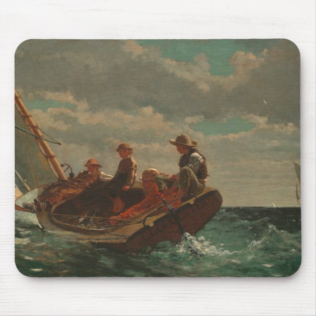 Winslow Homer - Breezing (A fair Vind) Musmatta (Framsidan)