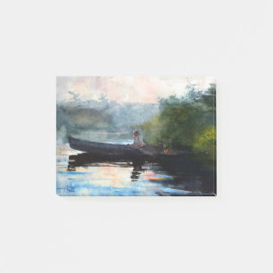 Winslow Homer Dagen slut, Adirondacks Post-it Block