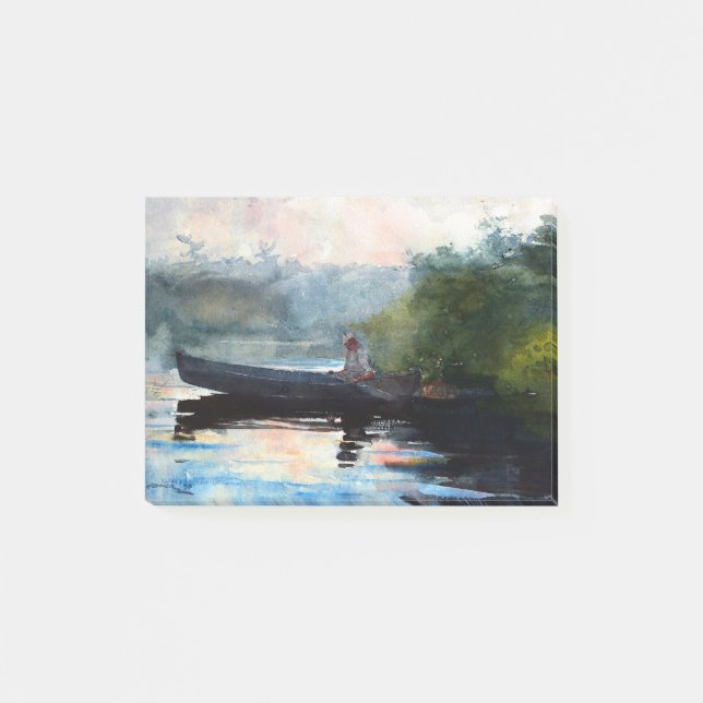 Winslow Homer Dagen slut, Adirondacks Post-it Block (Framsida)