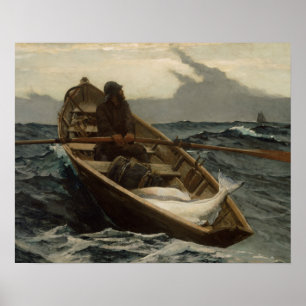 Winslow Homer - Fog Warning Poster