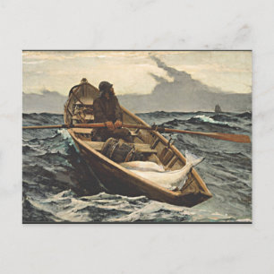 Winslow Homer - Fog Warning Vykort